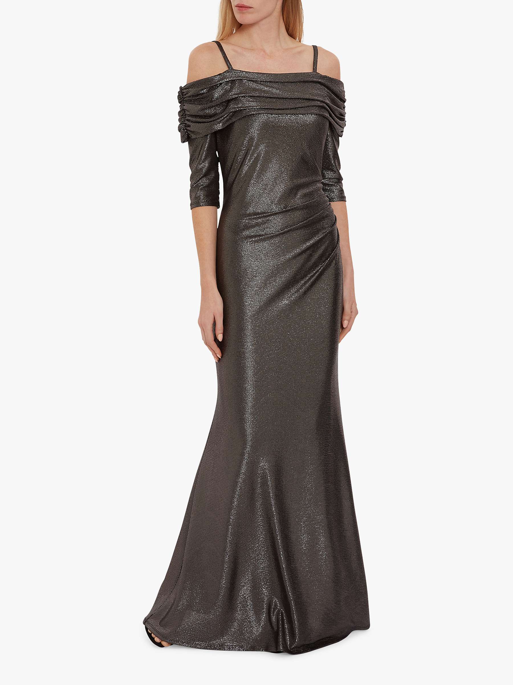Buy Gina Bacconi Hosanna Metallic Maxi Dress Online at johnlewis.com