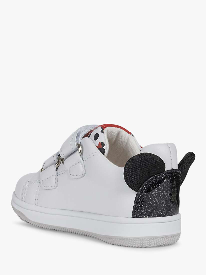 Buy Geox Kids' New Flick Riptape Trainers, White Online at johnlewis.com