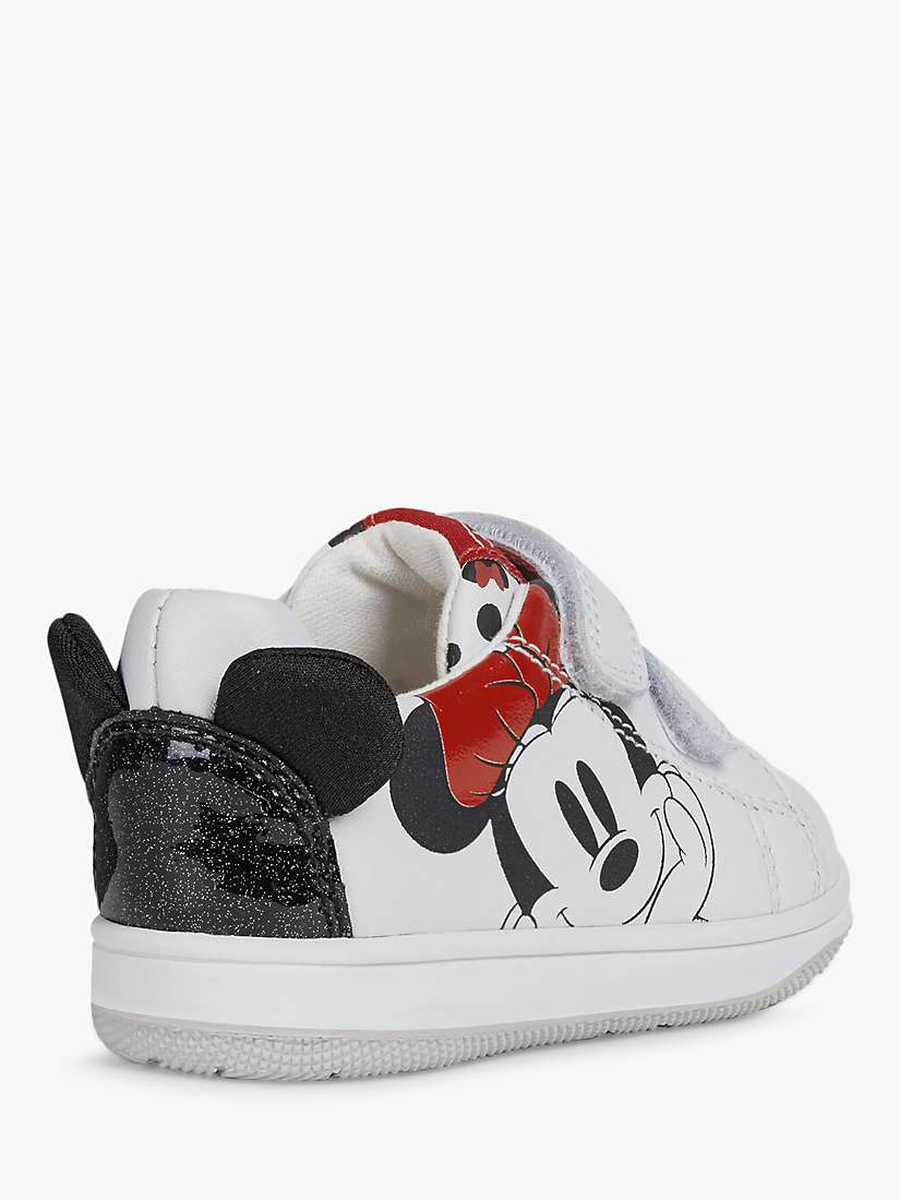 Buy Geox Kids' New Flick Riptape Trainers, White Online at johnlewis.com