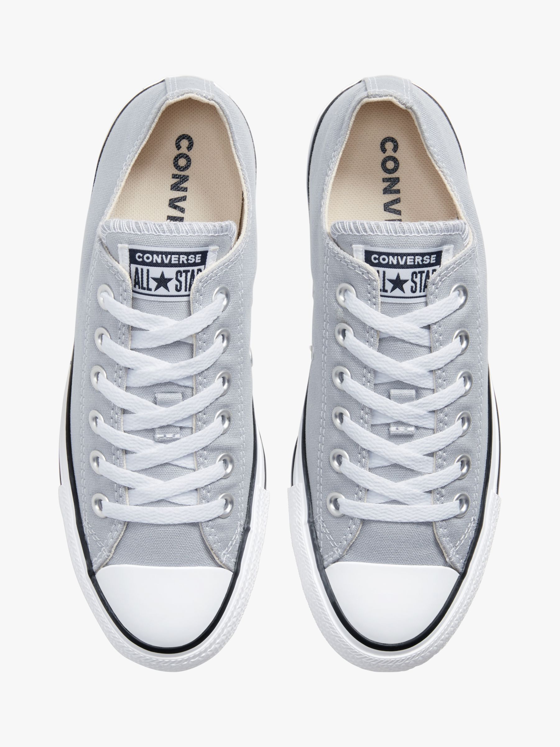 converse all star low tops grey