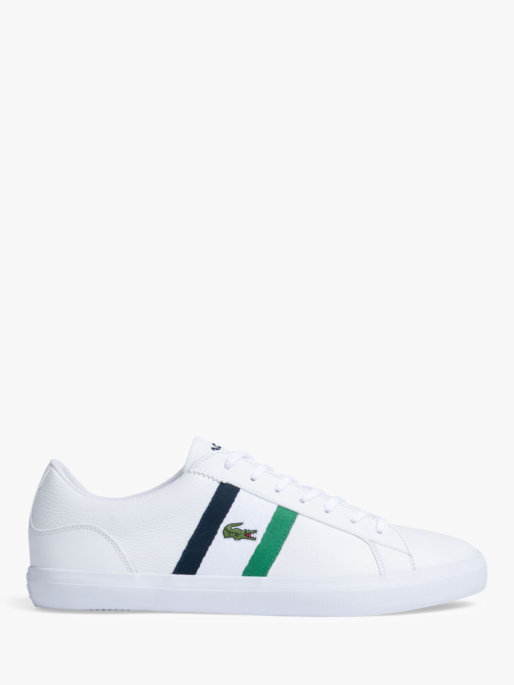 lacoste lerond leather trainers