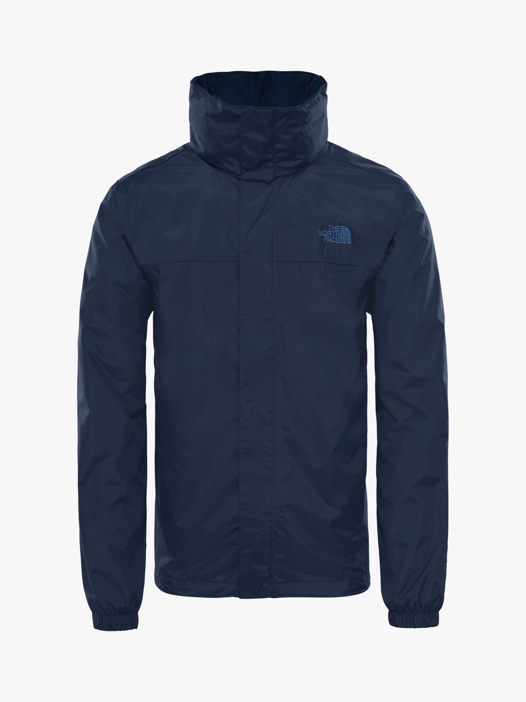 navy blue north face rain jacket