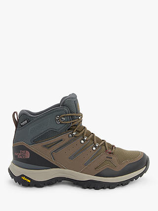 The North Face Hedgehog Fastpack II Men's Waterproof Hiking Boots, Brown/Dark Grey