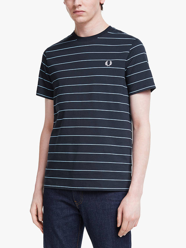 Fred Perry Fine Stripe T-Shirt at John Lewis & Partners