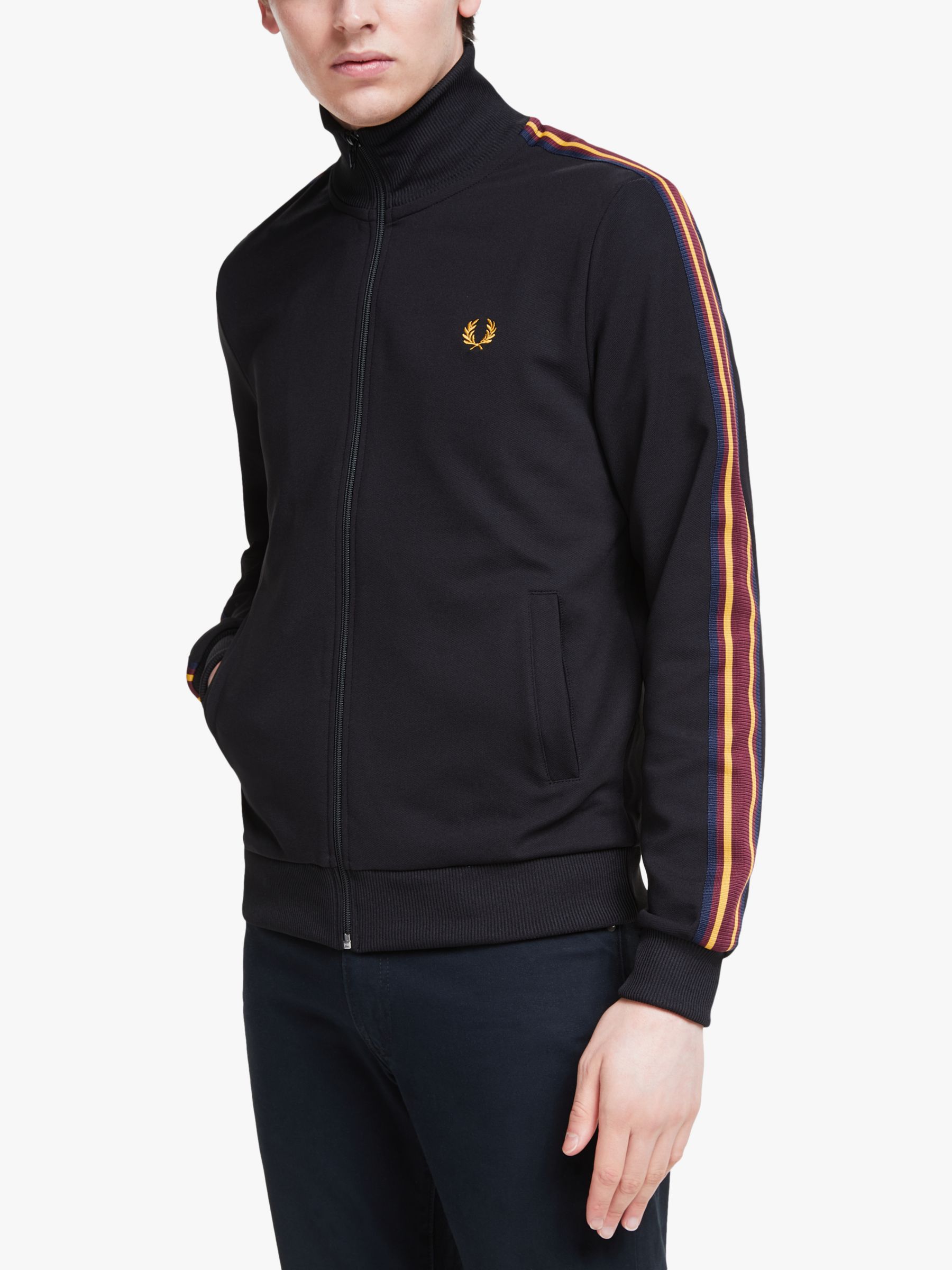 fred perry track top