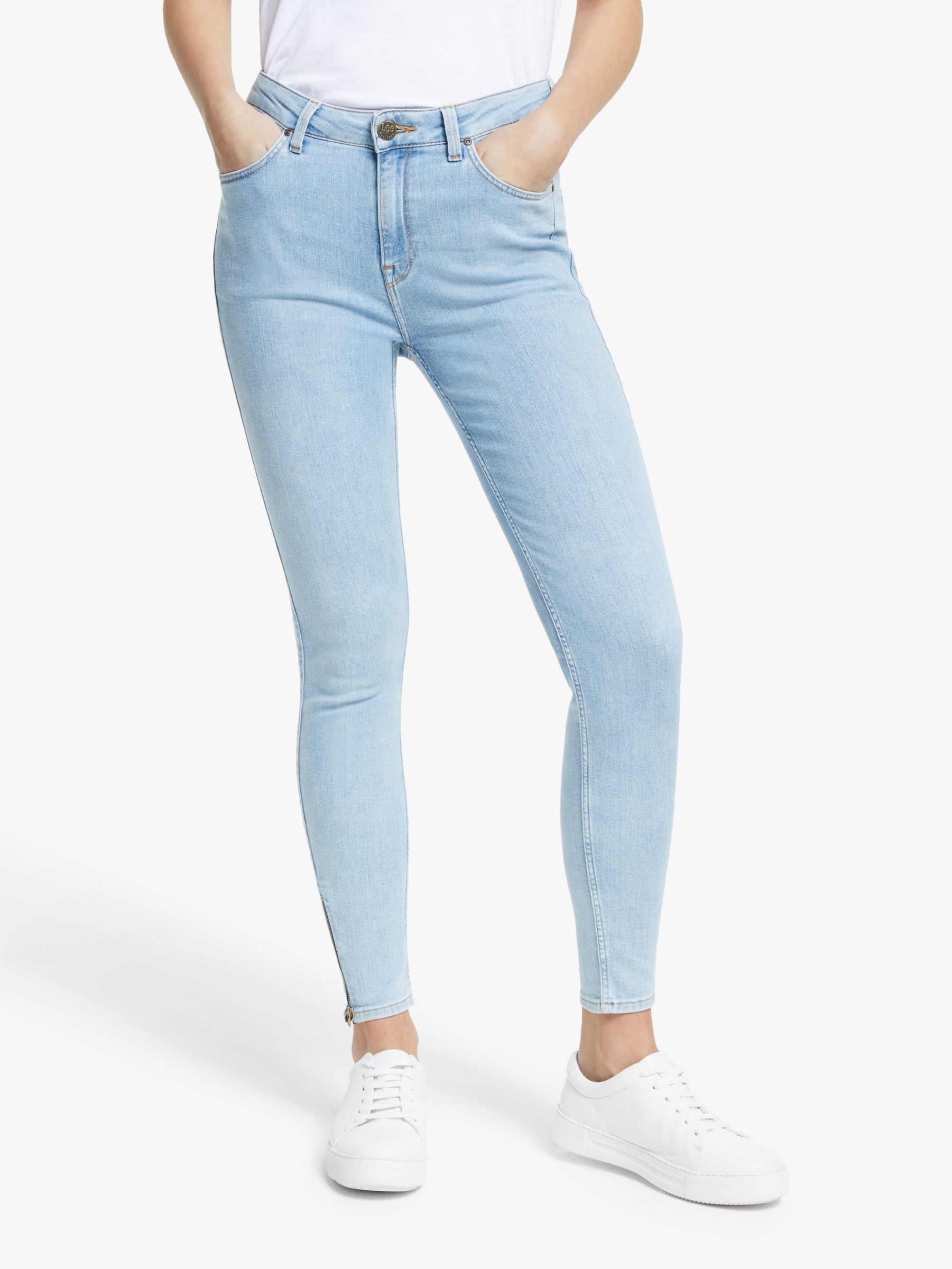 lee jeans scarlett high cropped