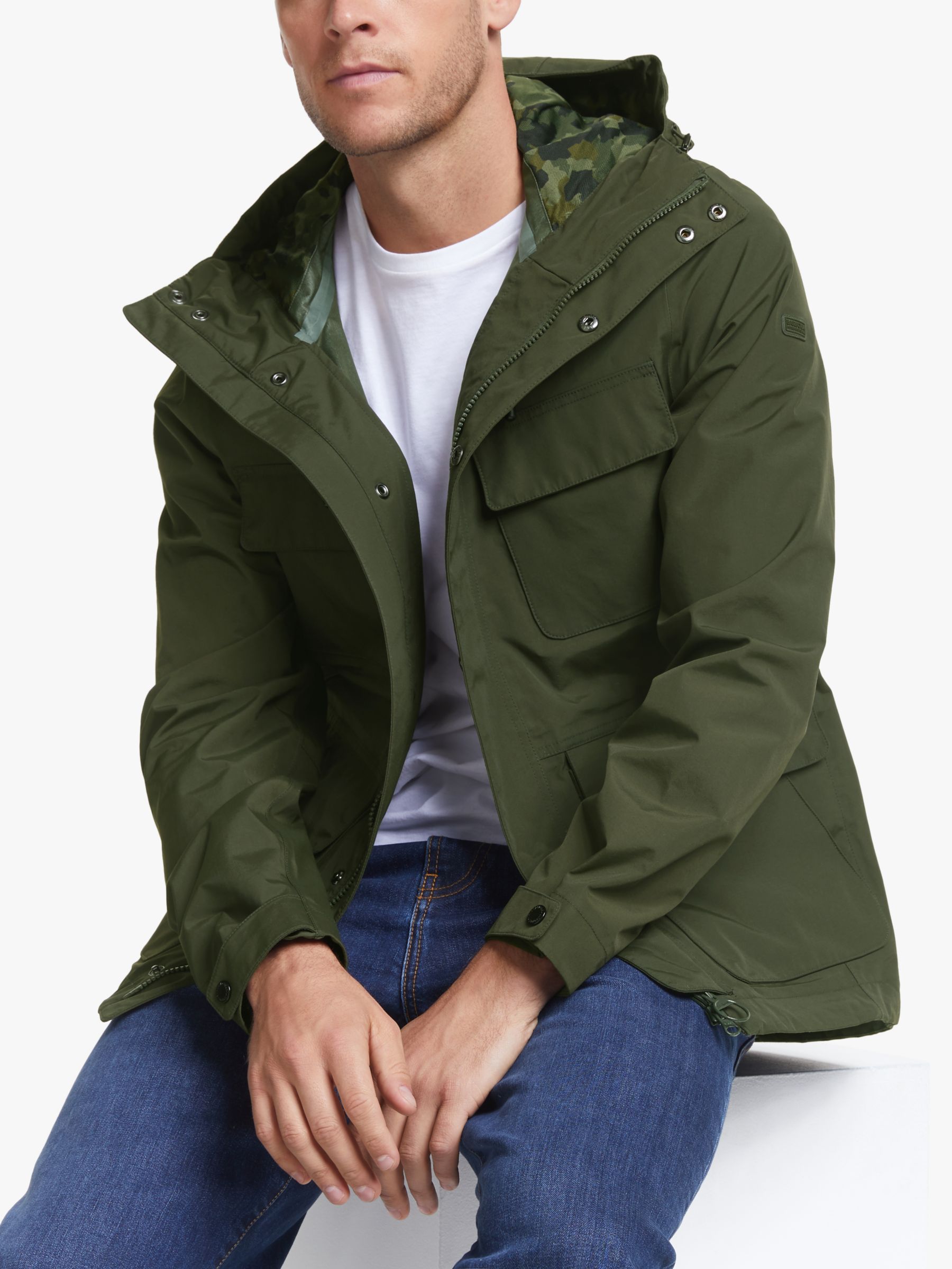 barbour mens jacket with hood
