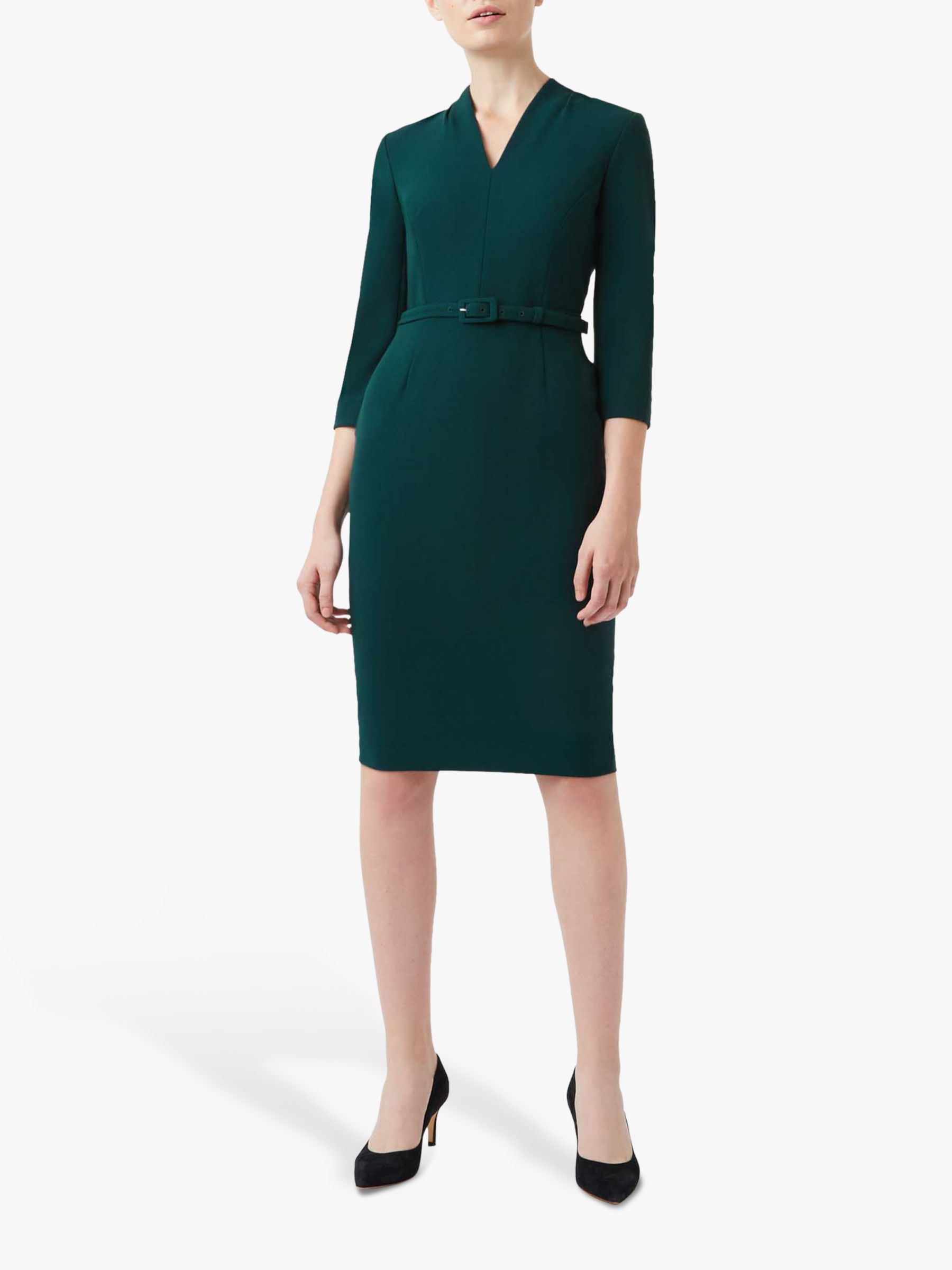 Women's Green Hobbs Dresses | John Lewis & Partners