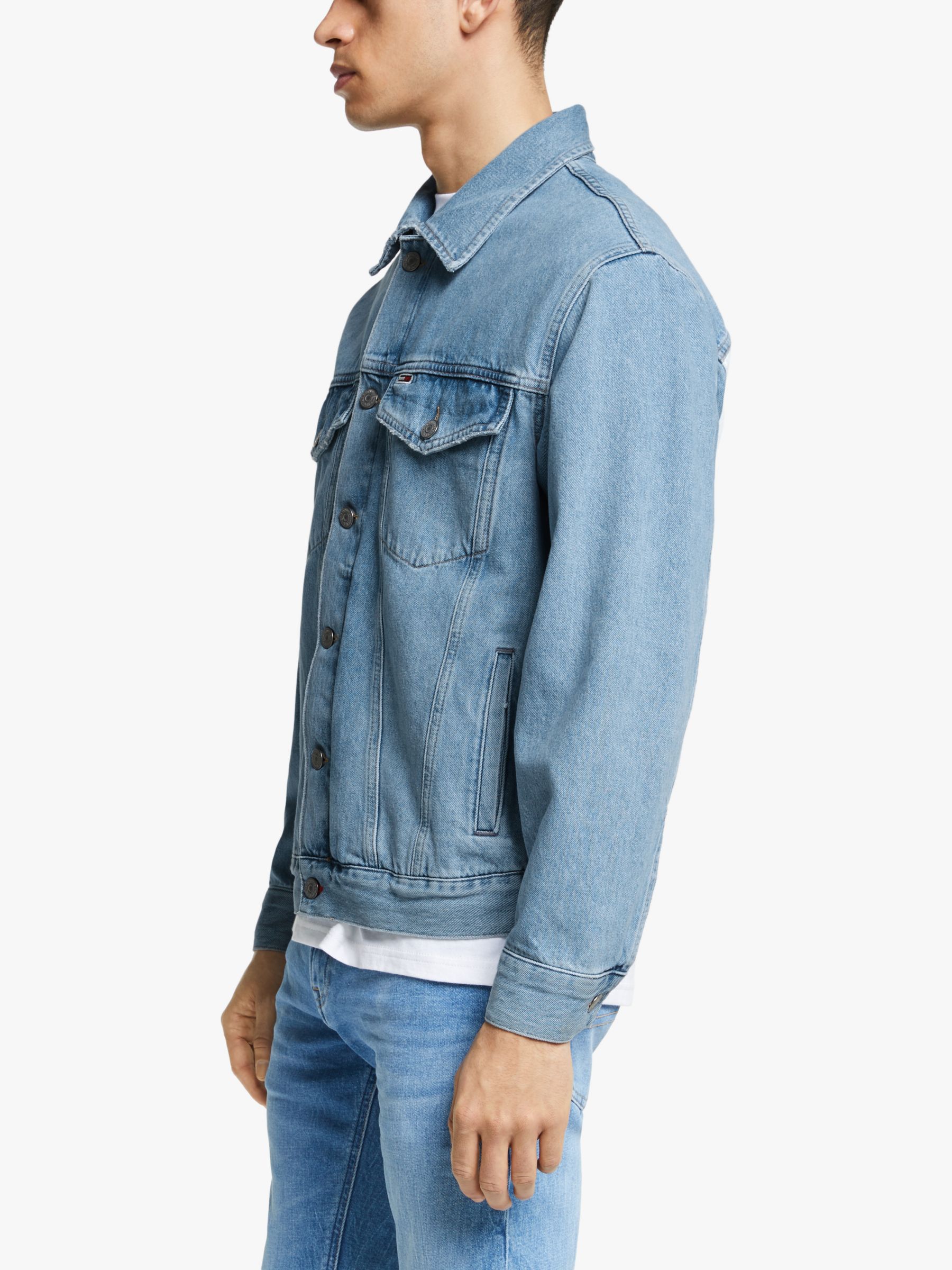 tommy jeans oversized trucker jacket