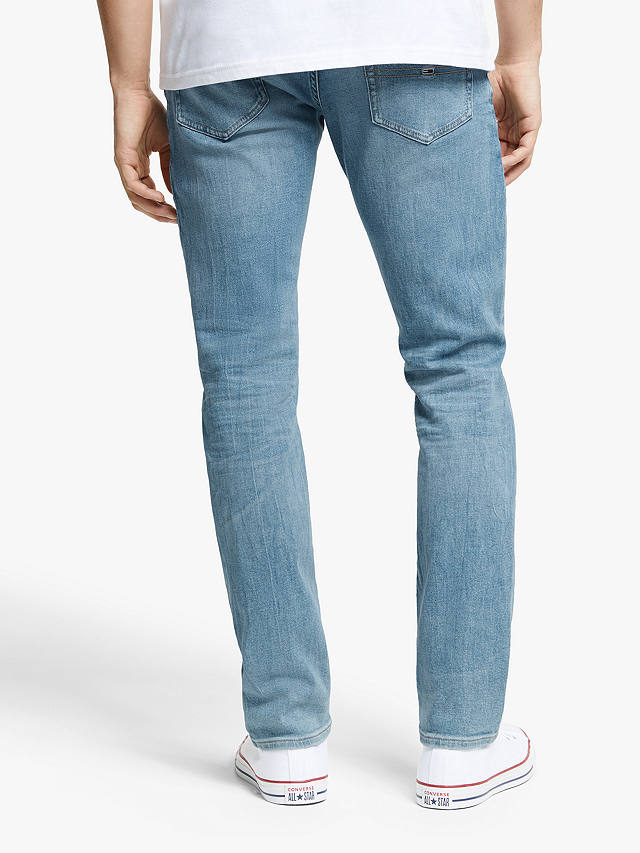 Tommy Jeans Scanton Recycled Cotton Slim Jeans, Denim at John Lewis ...