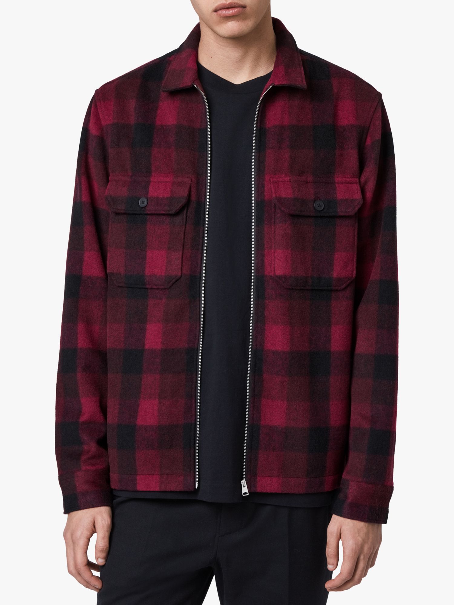 AllSaints Medora Long Sleeve Check Shirt review