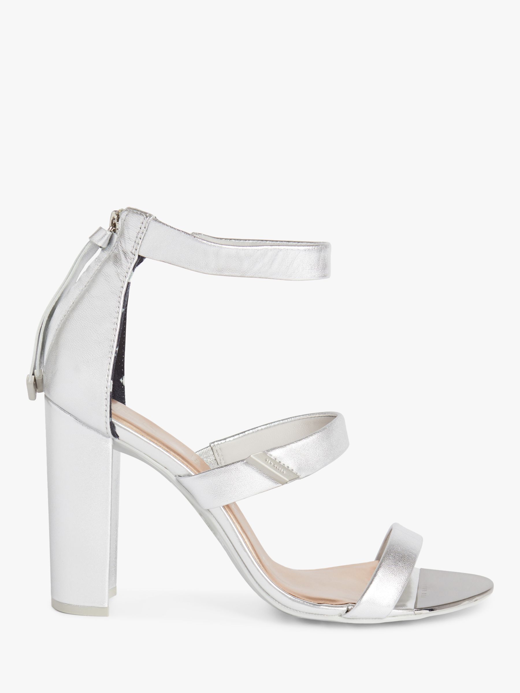 ted baker silver sandals