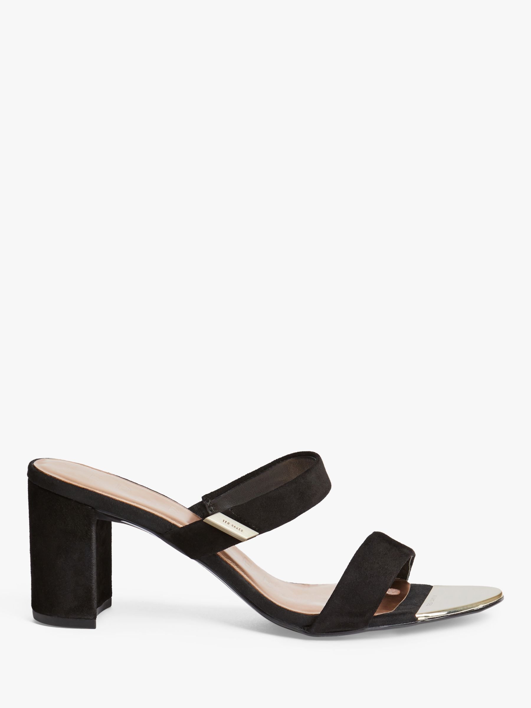 slip on heeled mules