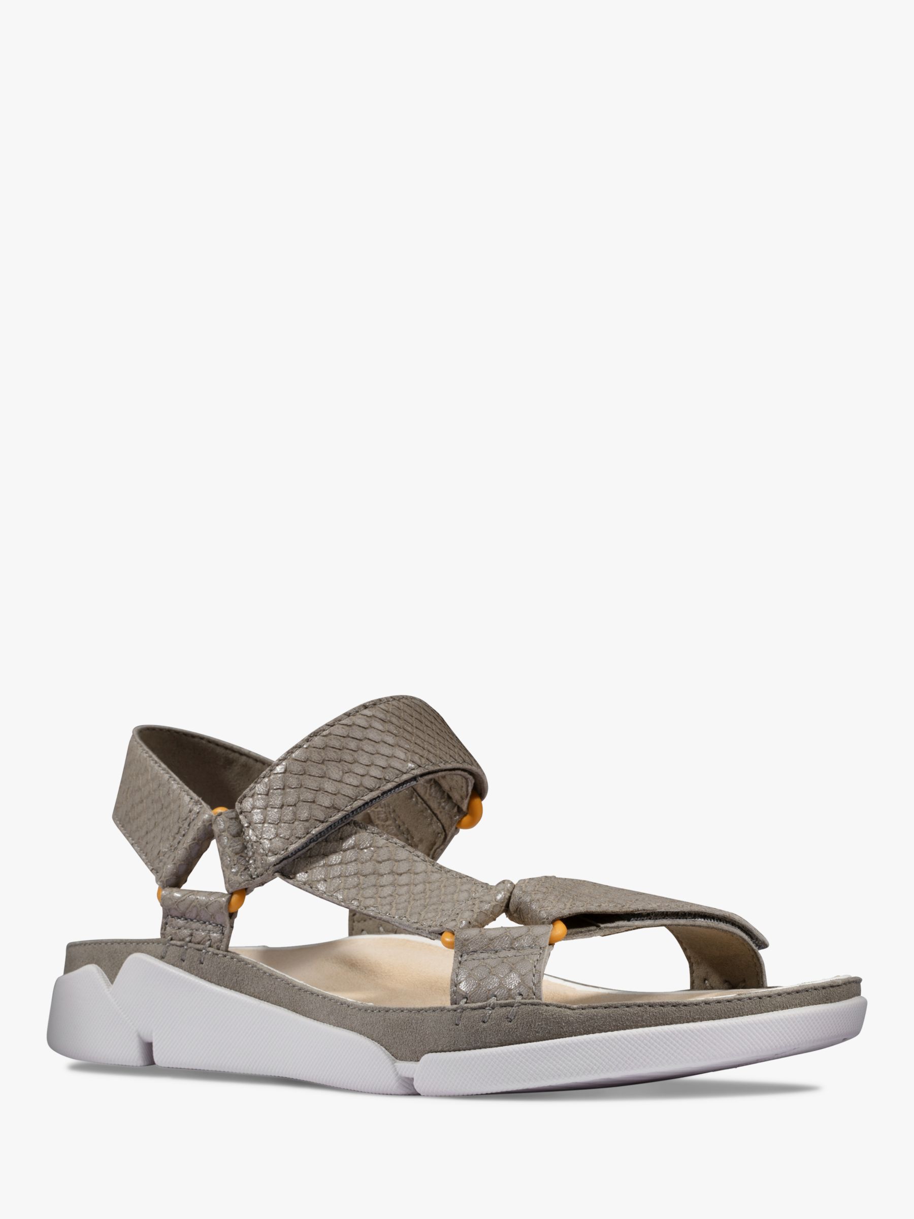 Clarks Tri Sporty Strap Sandals | Sage at John Lewis & Partners