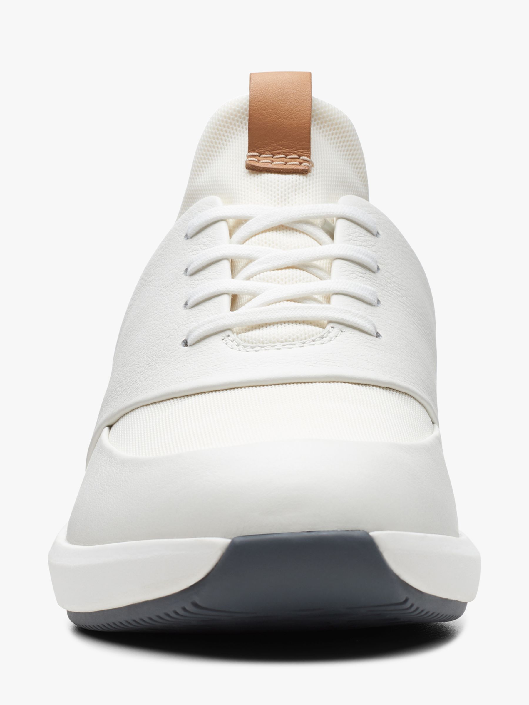 Clarks Un Rio Lace Up Leather Trainers