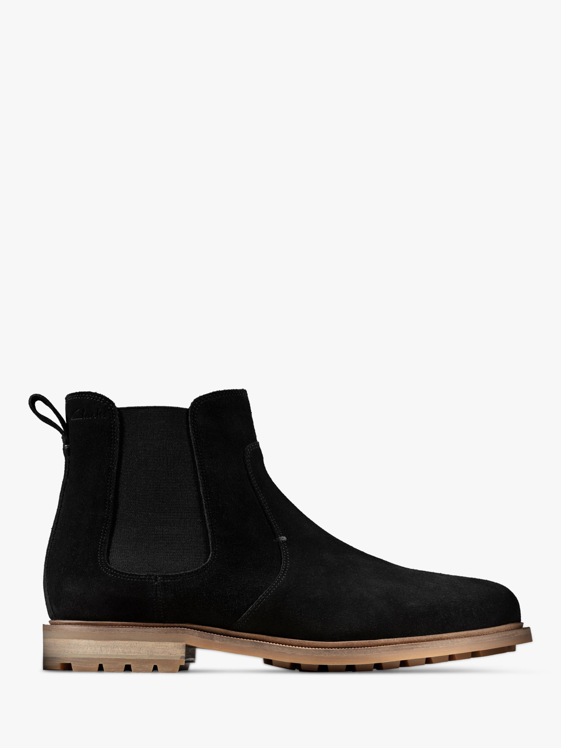 Clarks Foxwell Suede Chelsea Boots