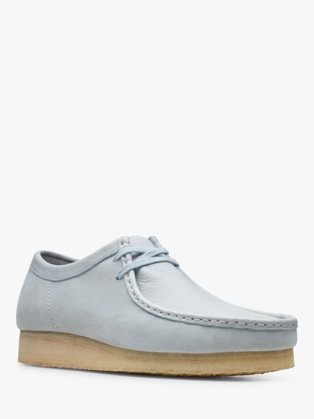 Blue wallabee outlet clarks