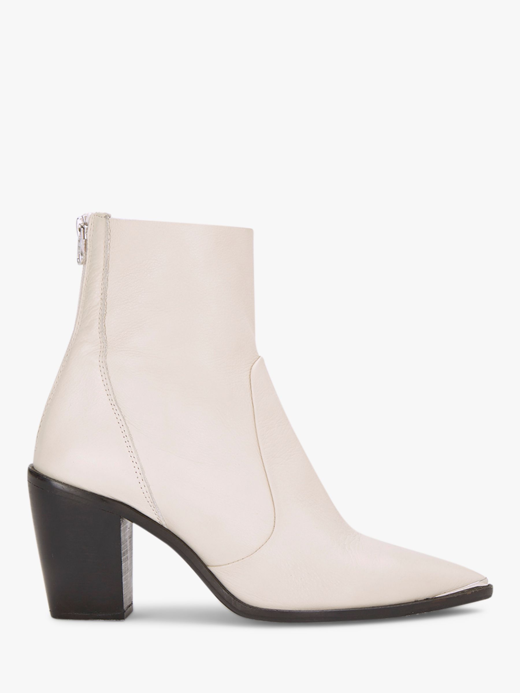tan pointed toe booties