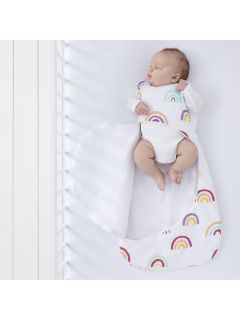 Snüz SnüzPouch Rainbow Baby Sleeping Bag, 2.5 Tog, Multi, 0-6 months