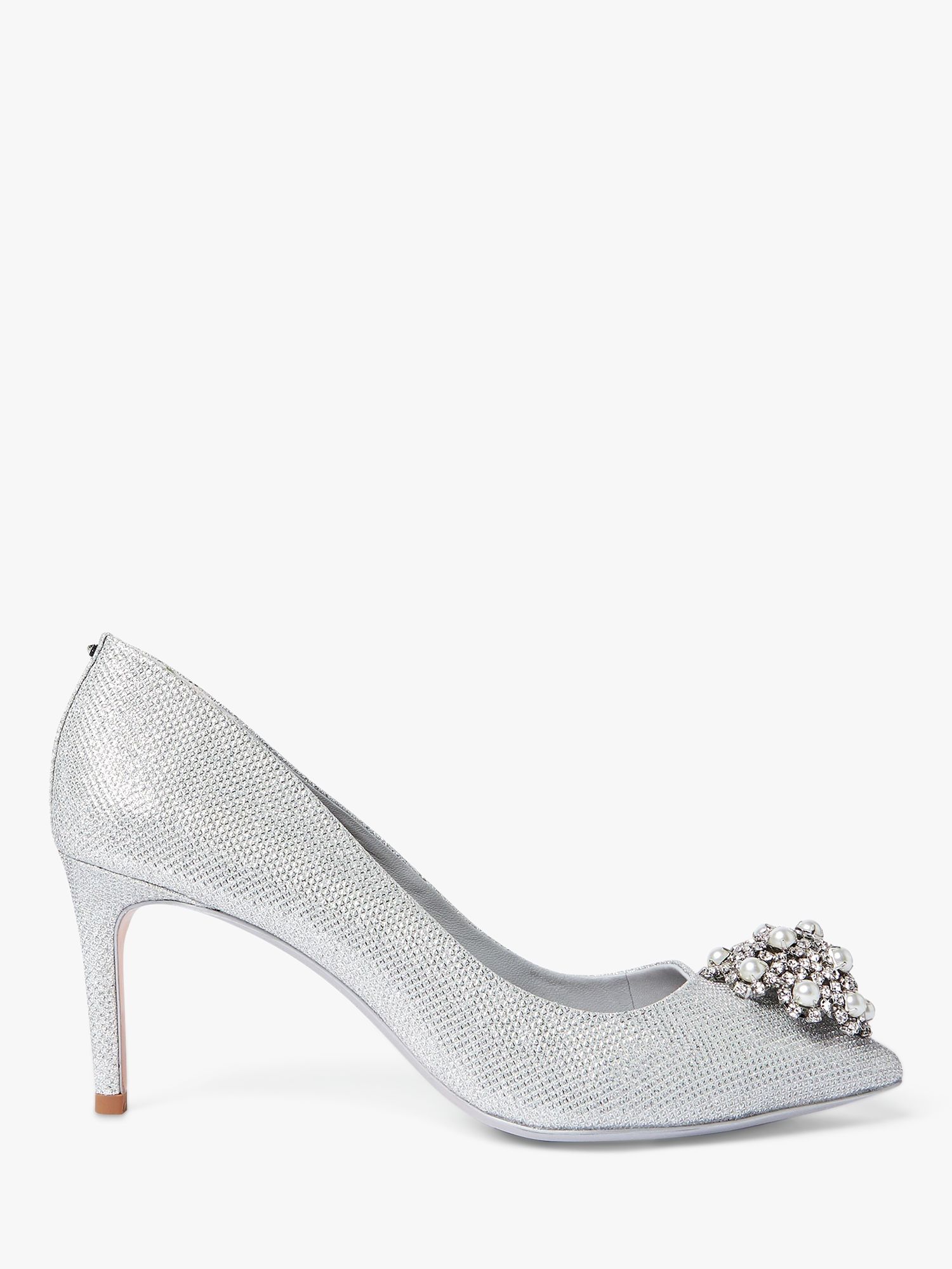 silver court shoes uk