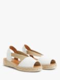 John Lewis Kalley Leather Espadrille Sandals