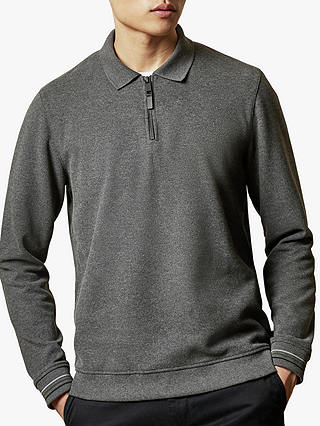 Ted Baker Newcase Half Zip Polo Jumper