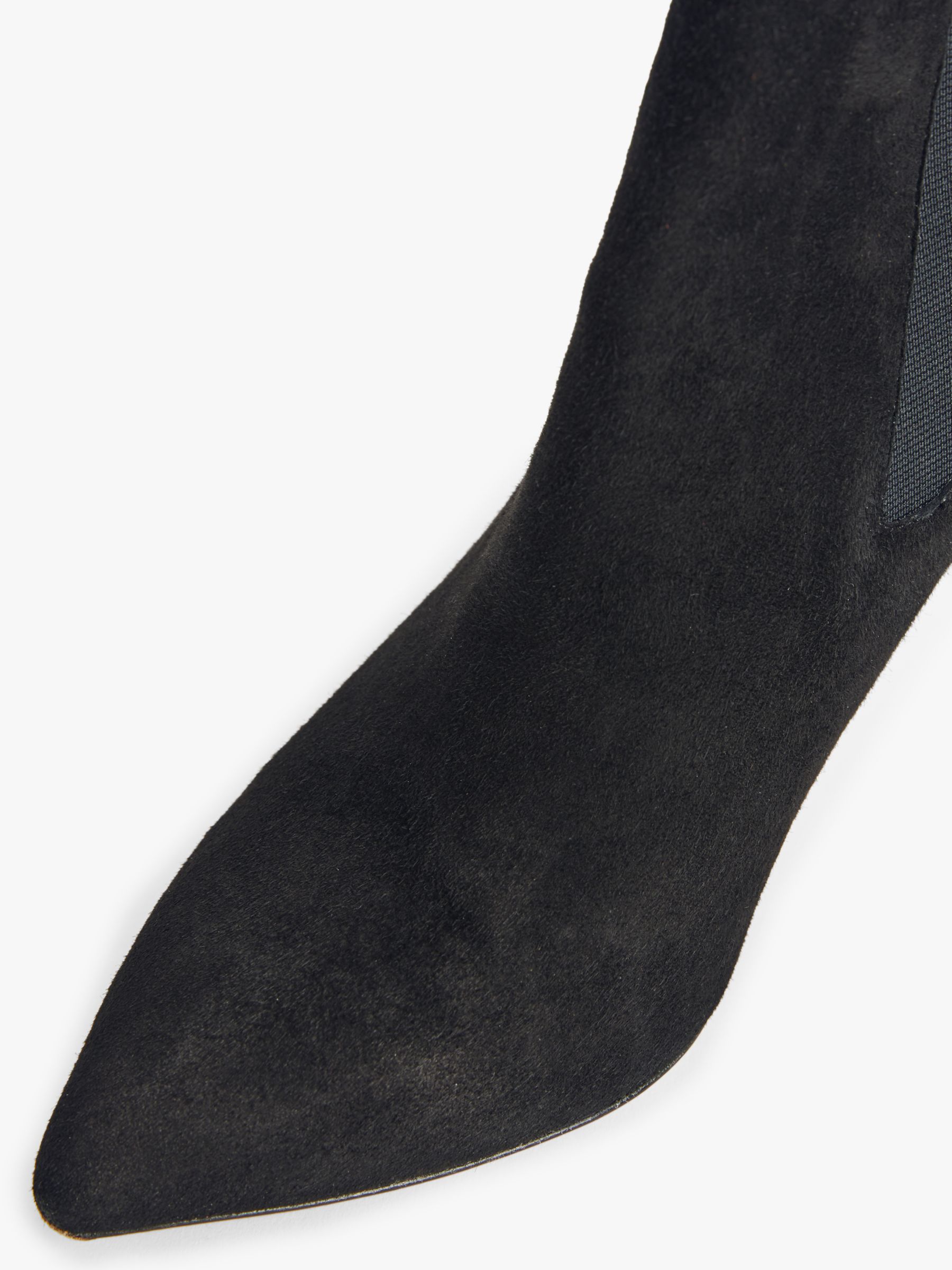 Buy Boden Elsworth Pointed Toe Ankle Boots, Black Online at johnlewis.com