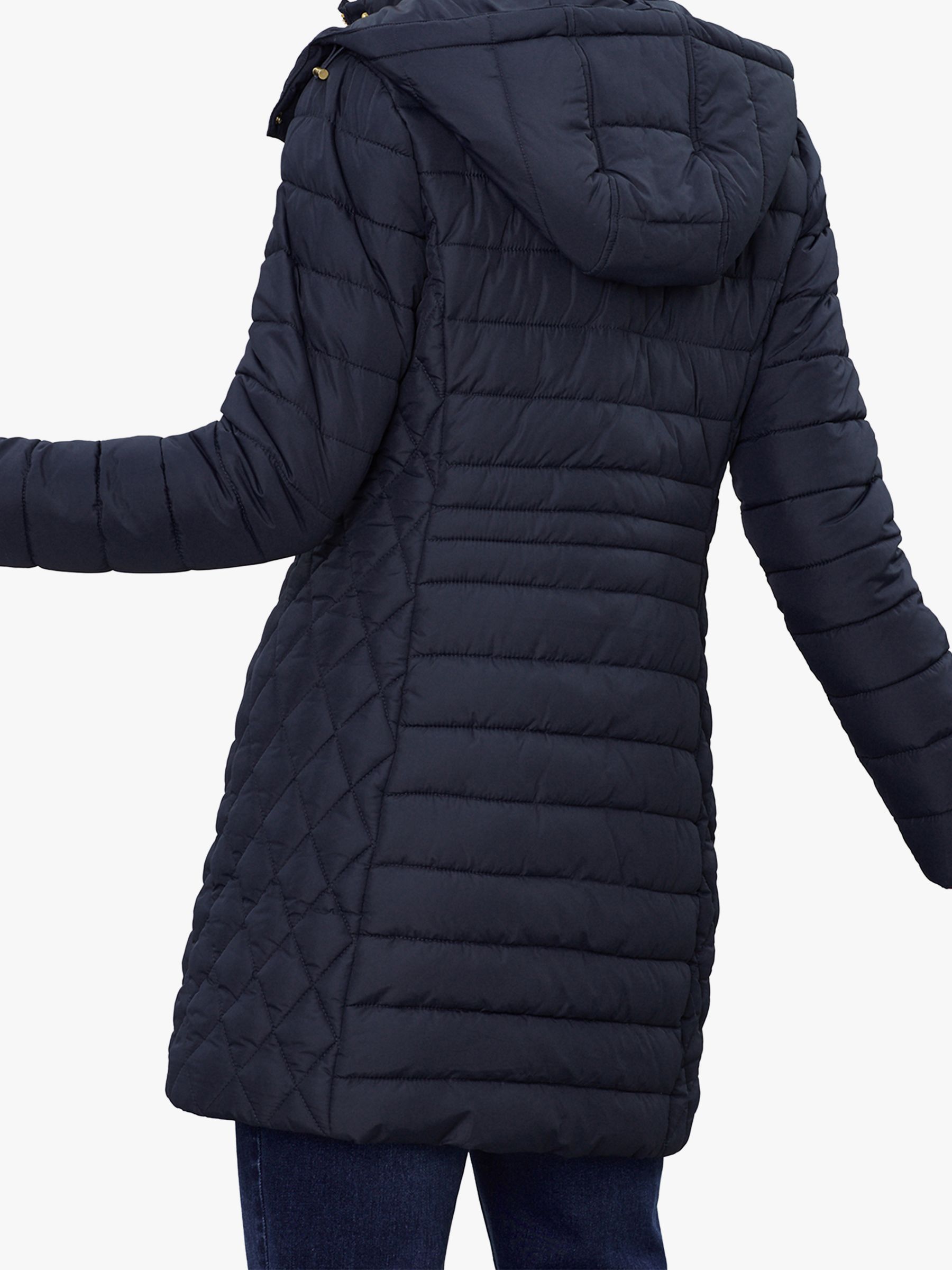 thirlmere long padded coat