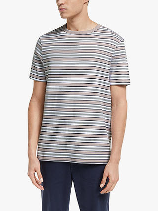 Wax London Duval Stripe Short Sleeve T-Shirt