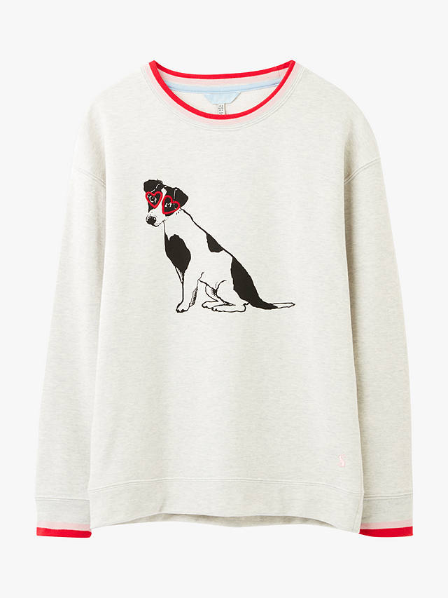 GREY DOG Joules Womens Presley Slim Fit Sweatshirt