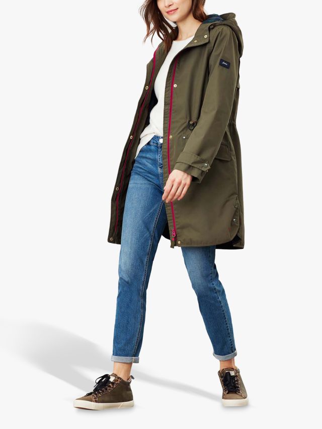 Joules barrowden hot sale waterproof long coat