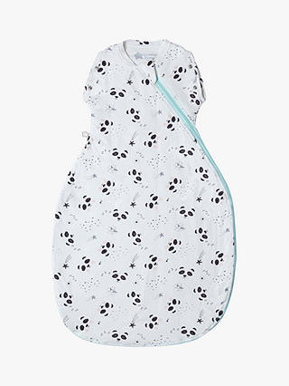Tommee Tippee The Original Grobag Pip Panda Print Newborn Snuggle Sleeping Bag, 0.2 Tog, Multi