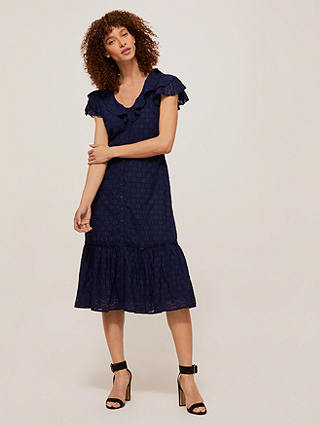 Somerset by Alice Temperley Fille Coupe Tiered Dress, Navy