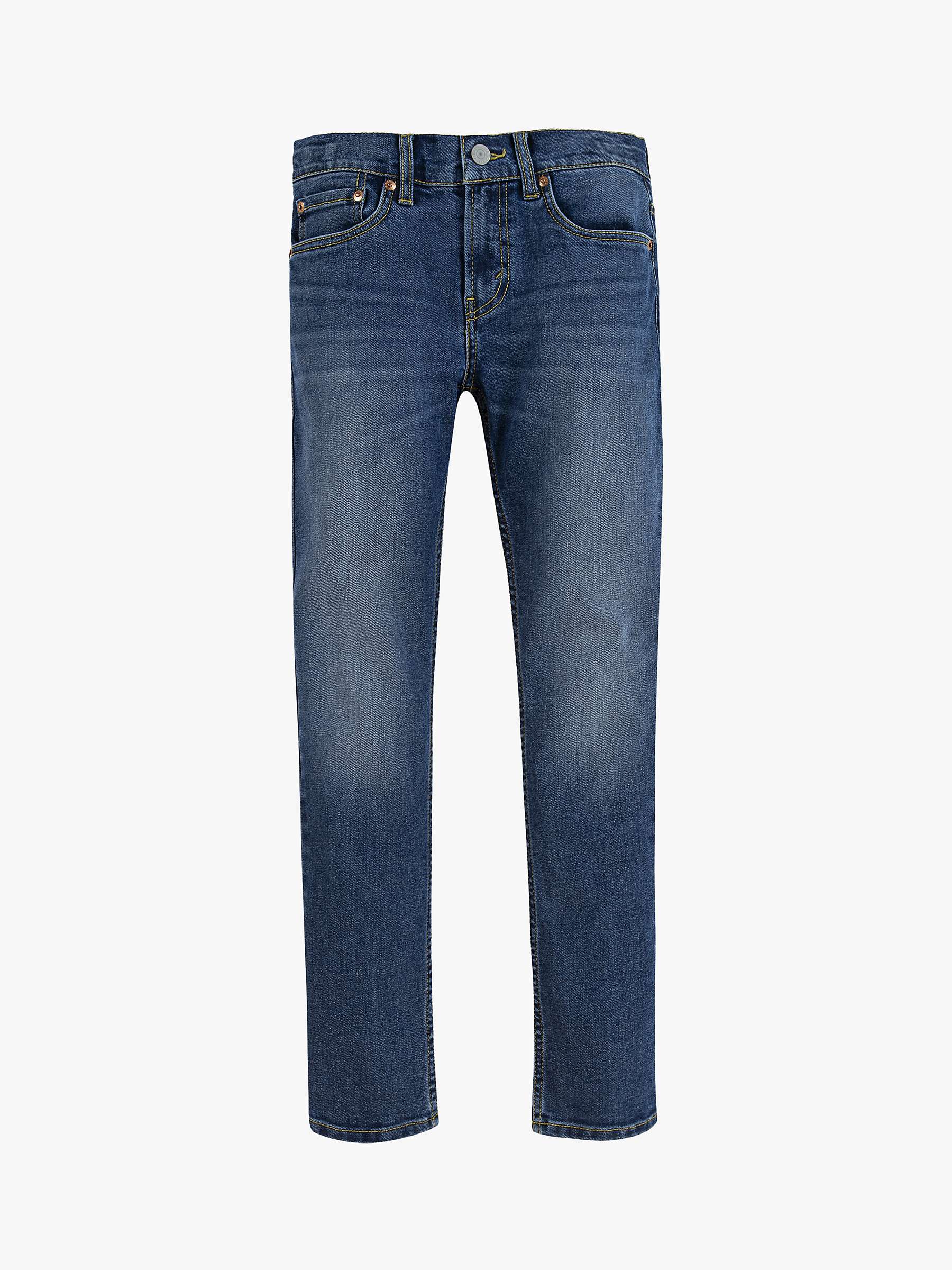 Levi's Kids' 512 Slim Tapered Dreams, Dark Blue at John Lewis & Partners