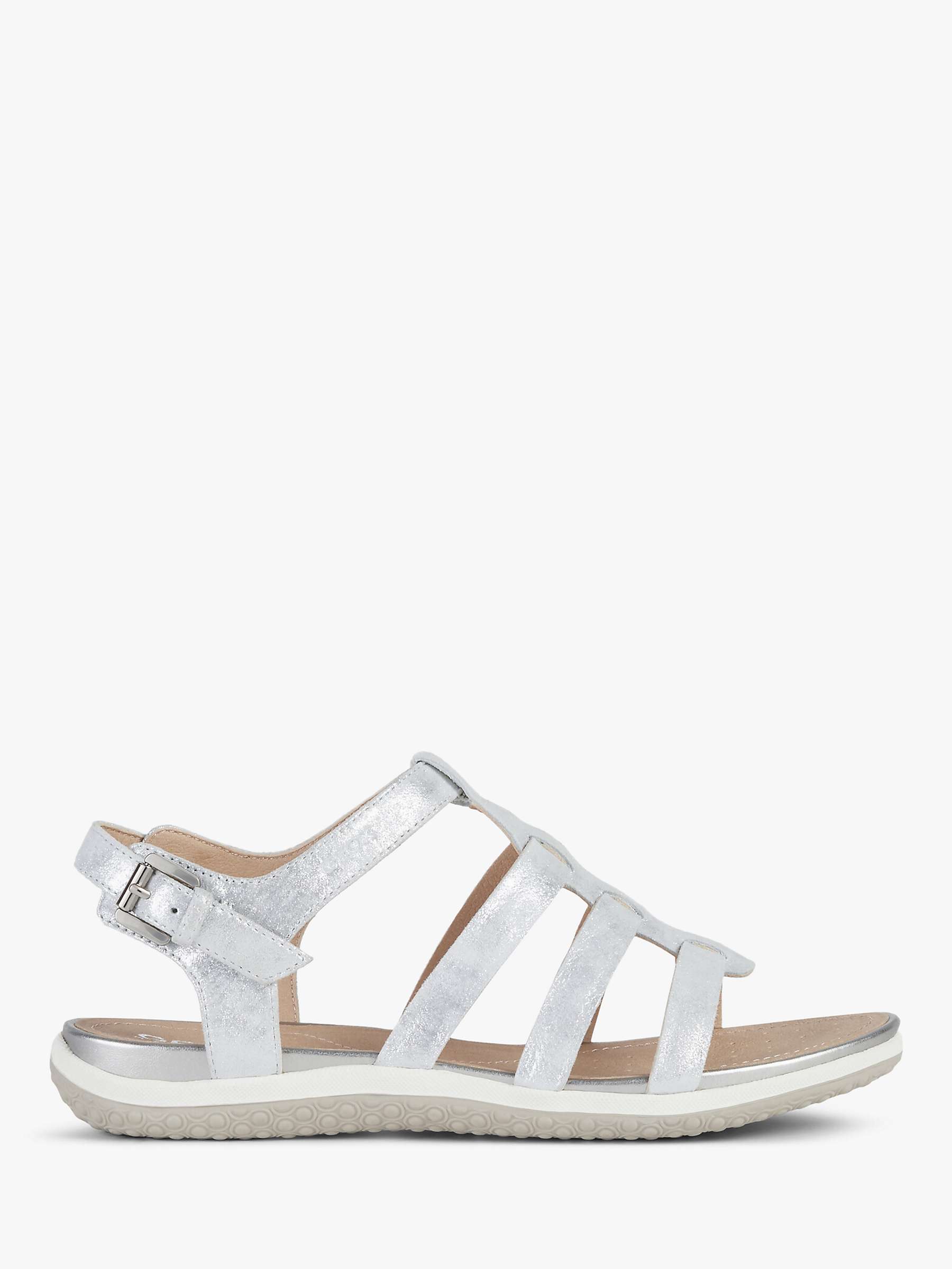Buy Geox Women's Vega Wide Fit Leather Sandals Online at johnlewis.com