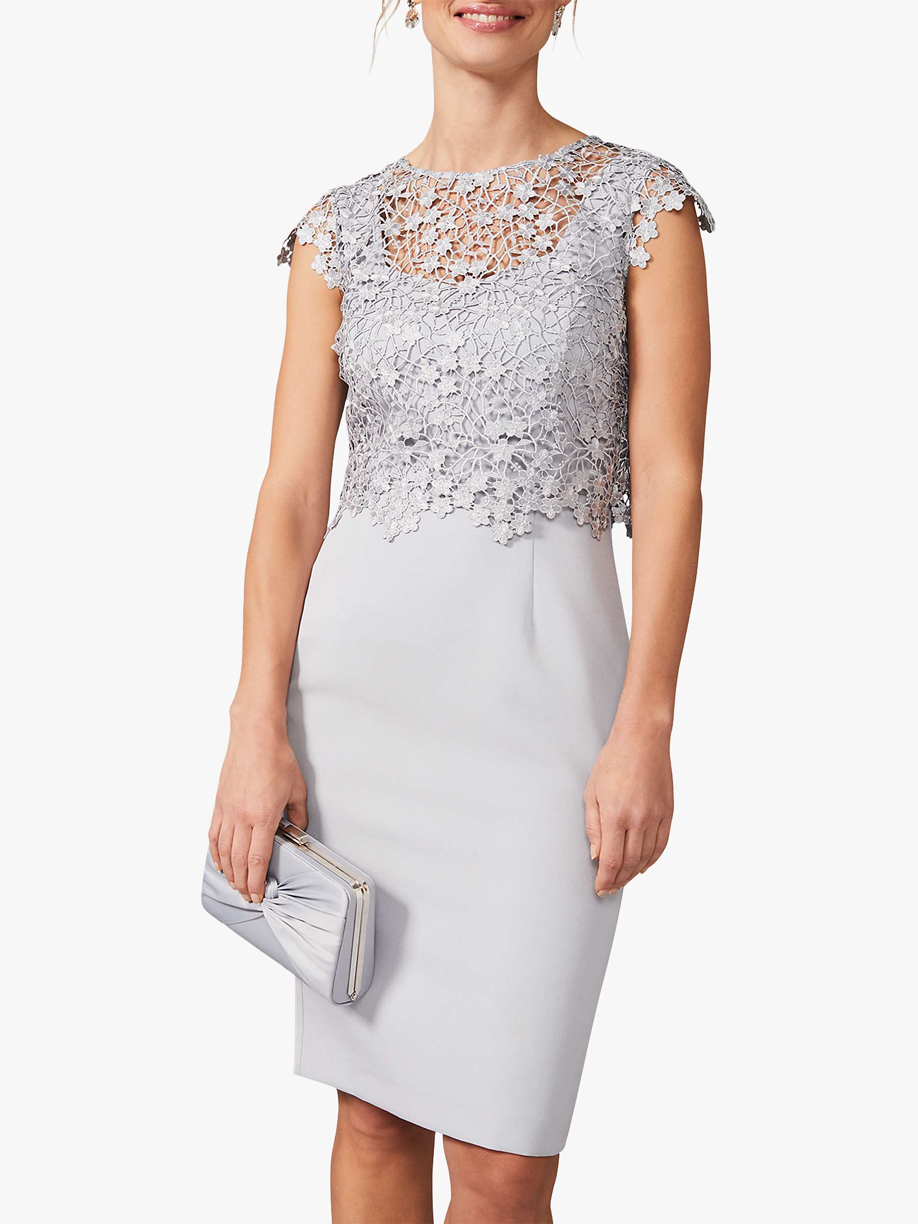 Buy Phase Eight Mariposa Double Layered Dress Online at johnlewis.com