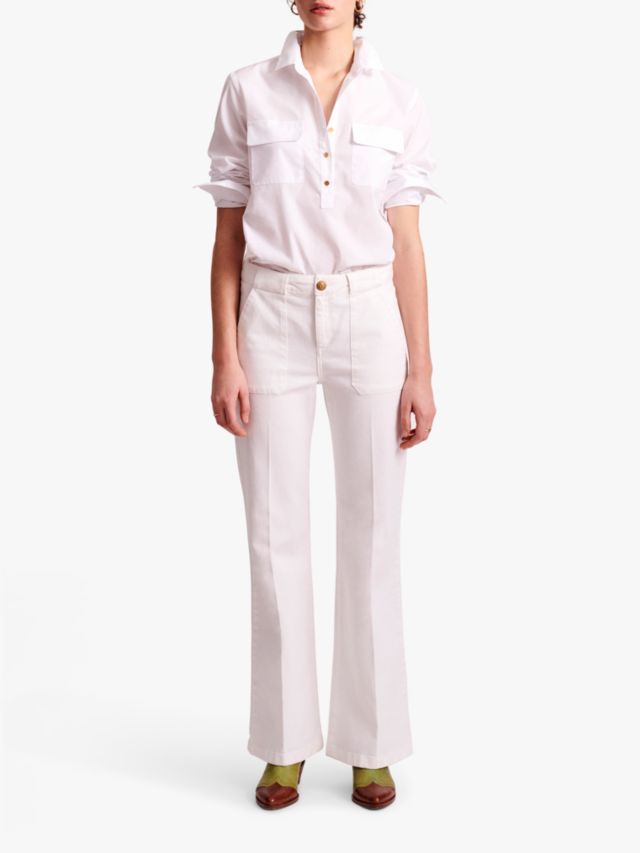 Gerard Darel Michele Jeans White 6