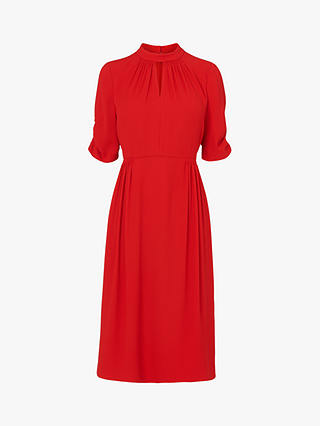 L.K.Bennett Veronique Midi Dress, Red