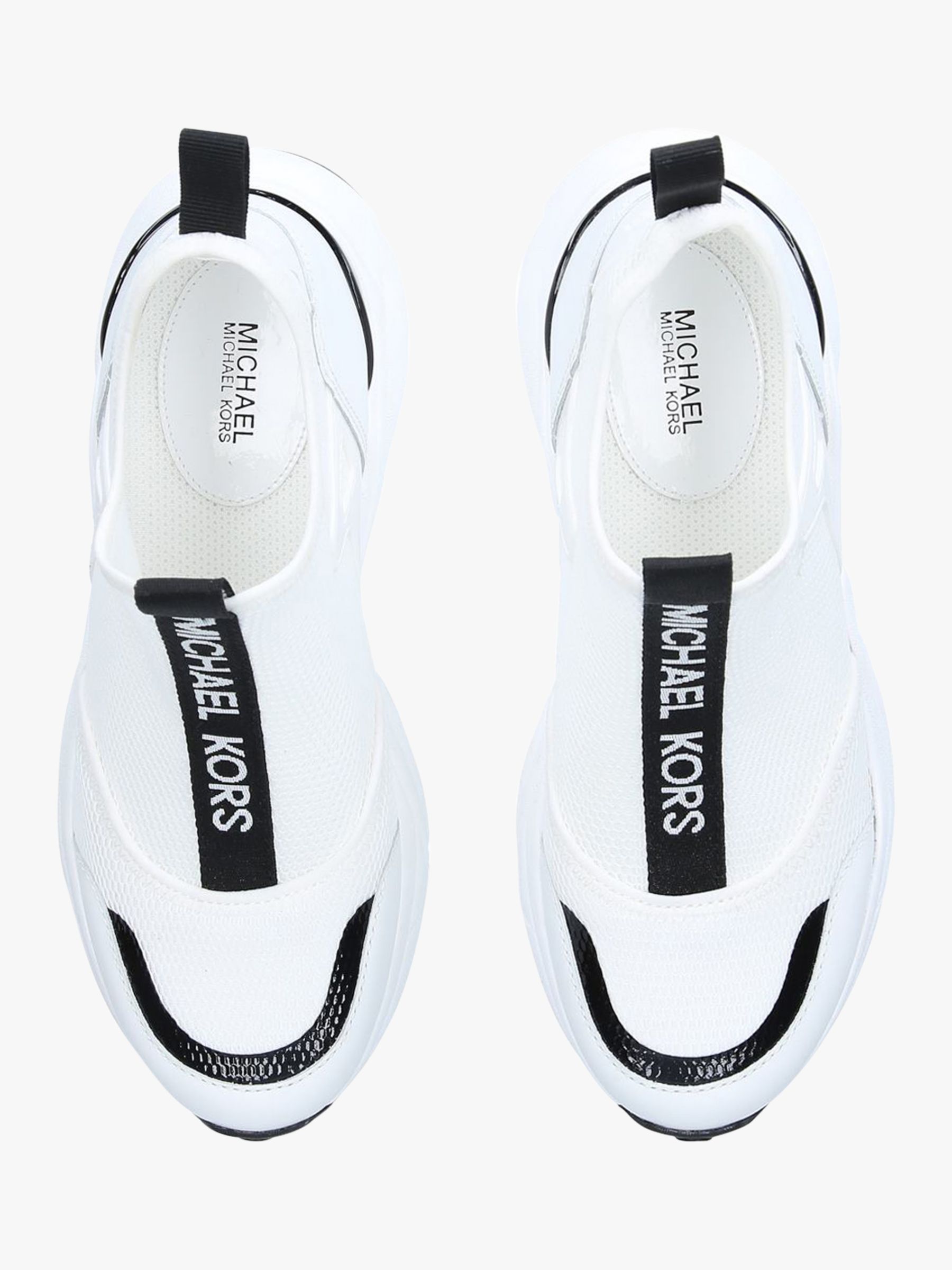 black and white michael kors shoes