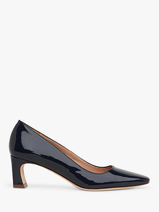 L.K.Bennett Freya Pointed Toe Leather Court Shoes