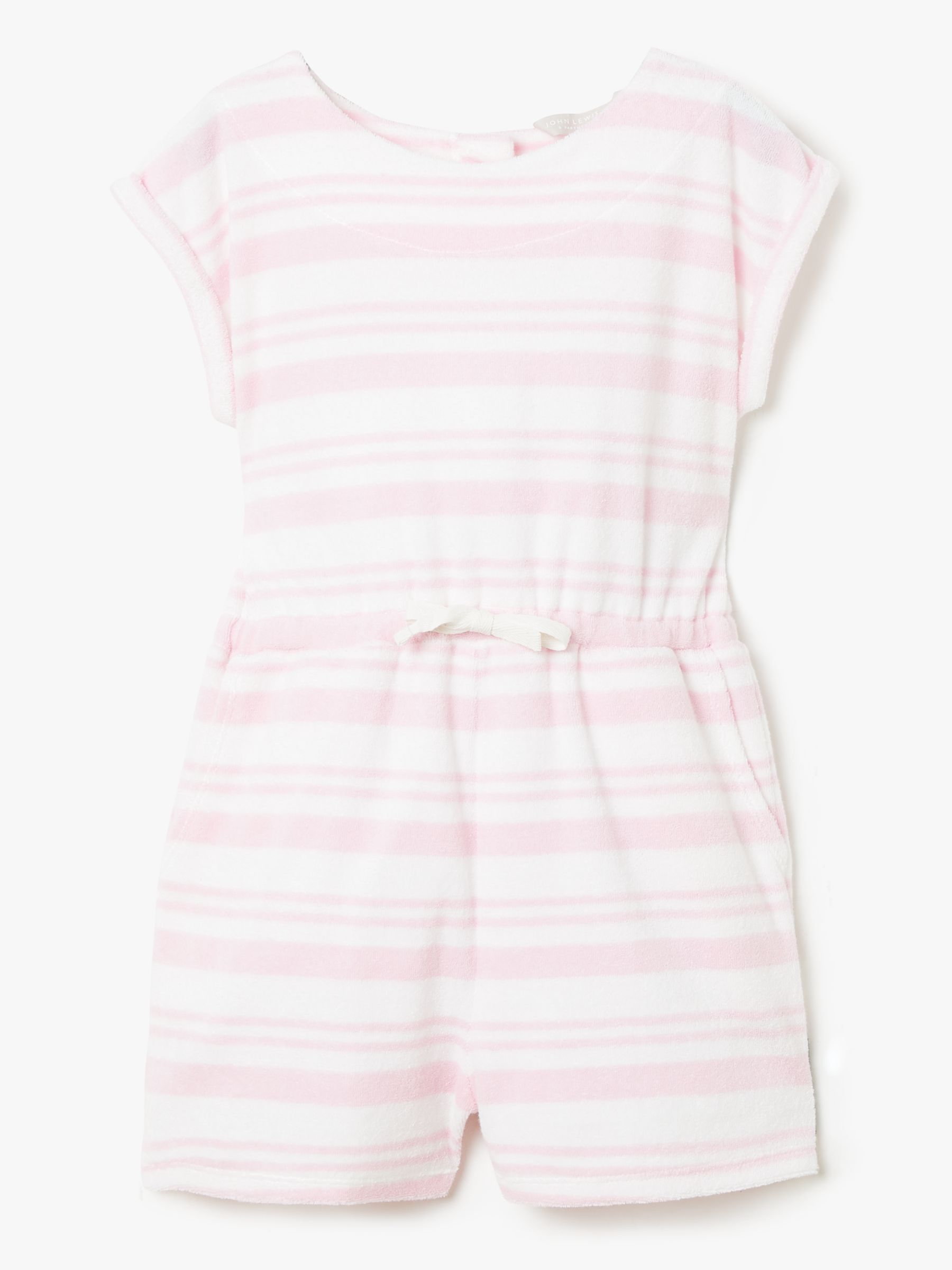 girls pink playsuit