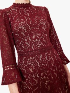 Oasis lace shop bardot shift dress