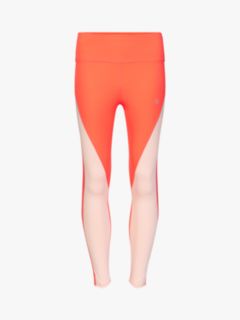 Calvin Klein Performance 7/8 Leggings, Hot Coral/Peach, XS