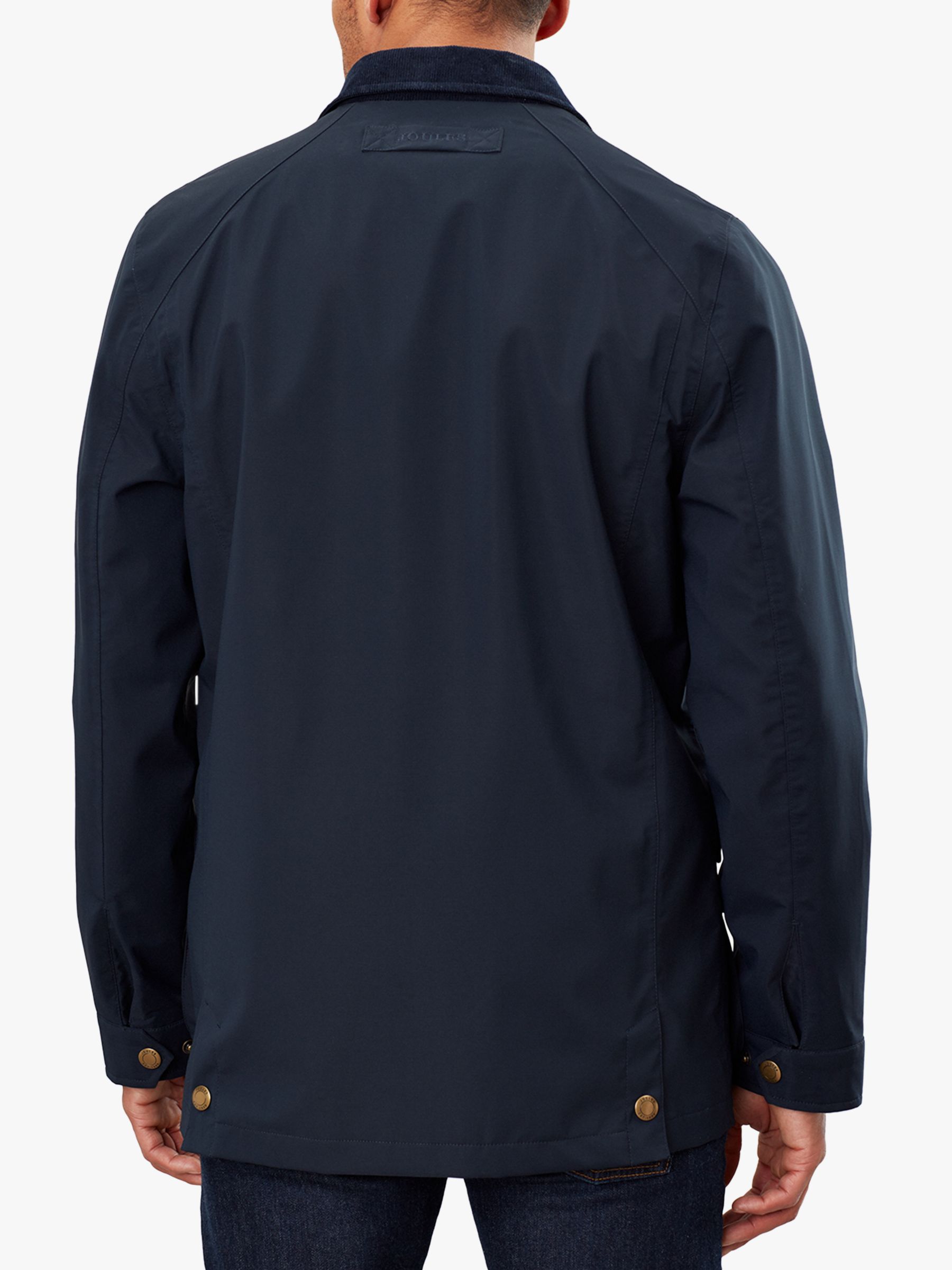 Joules Arbury Waterproof Field Jacket, Marine Navy at John Lewis & Partners