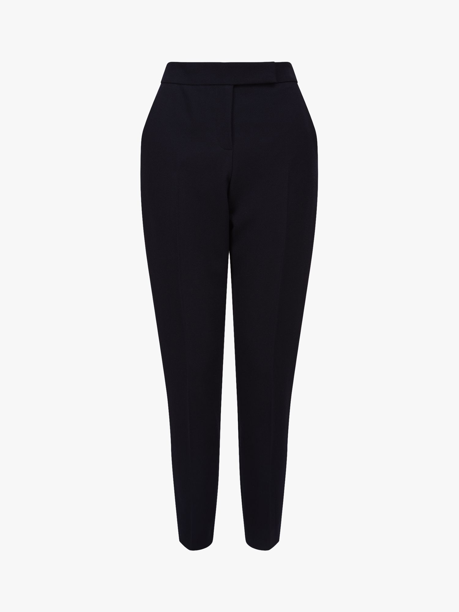 Hobbs Petite Leila Trousers, Navy at John Lewis & Partners