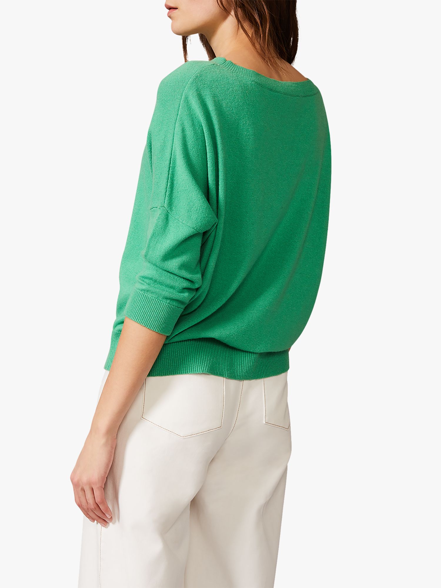 Phase Eight Shanelle Knit Jumper, Green