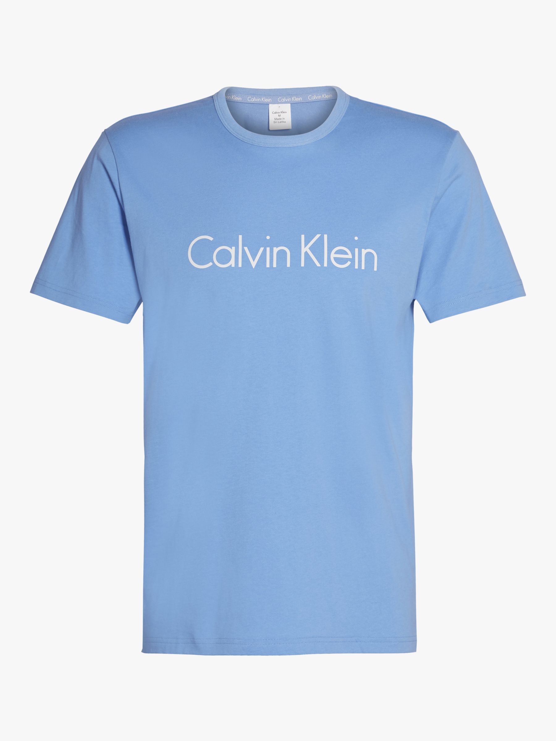 calvin klein light blue t shirt