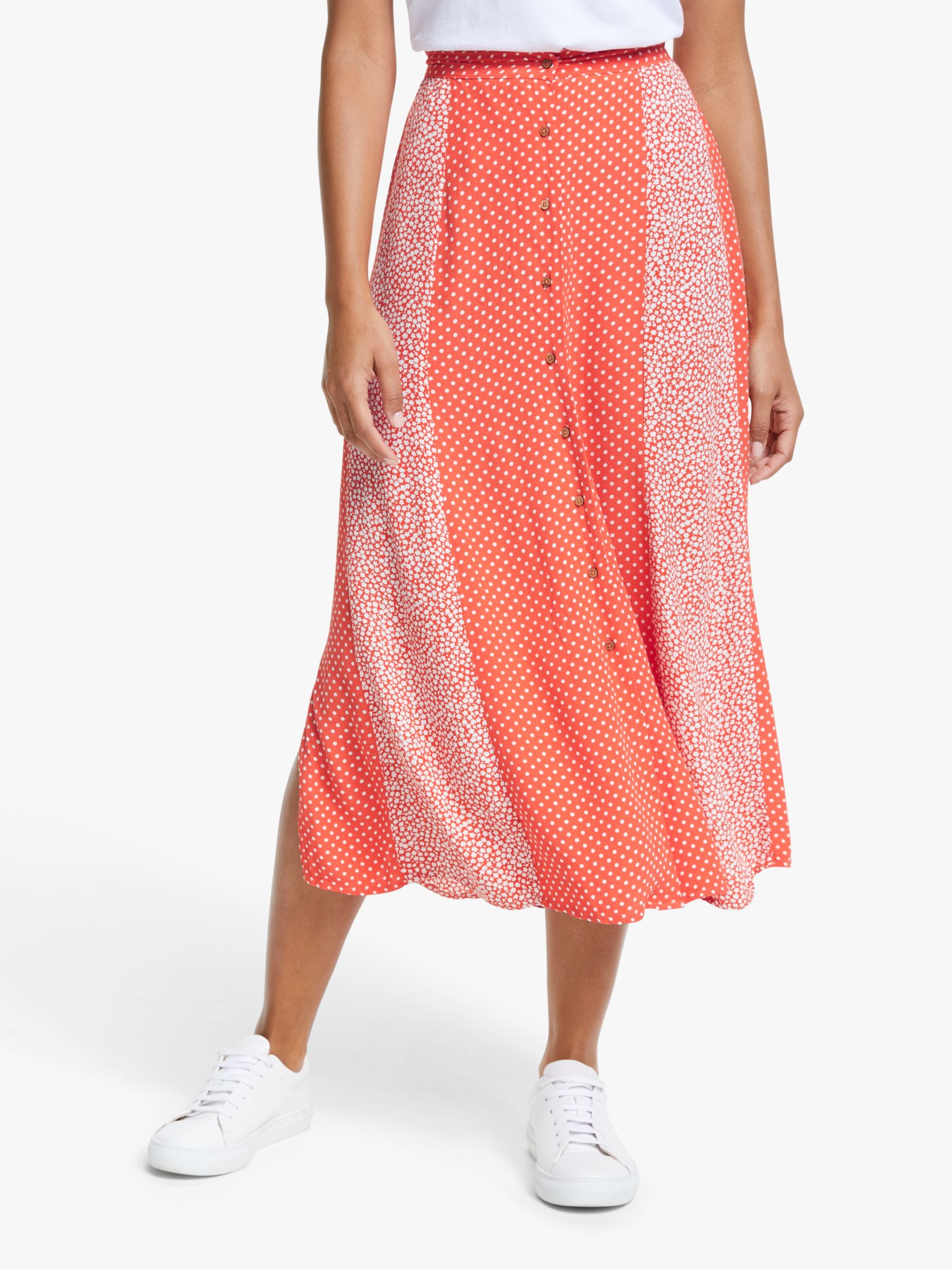 Y.A.S Mixed Print Midi Skirt, Tiara