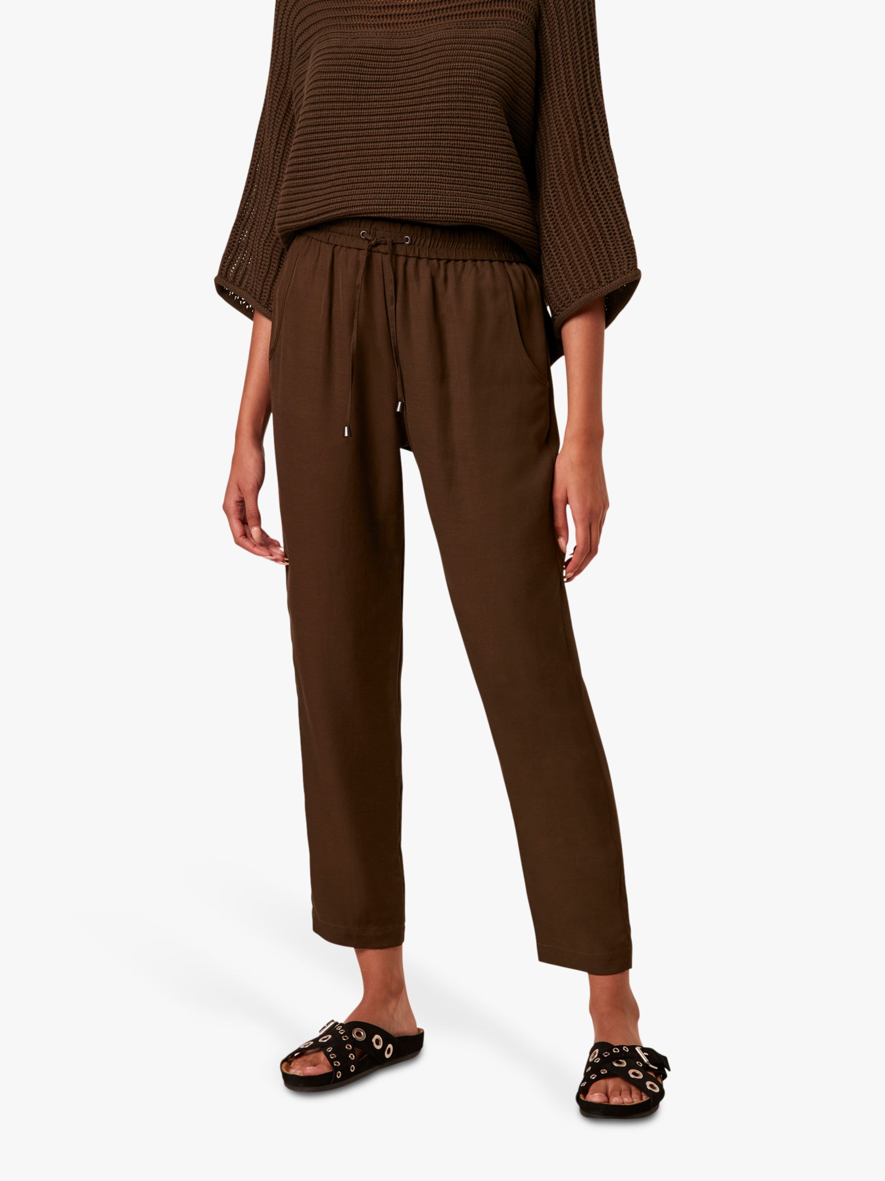 French Connection Enzo Drape Joggers, Summer Moss