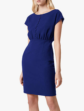 French Connection Boh Whisper Button Front Dress